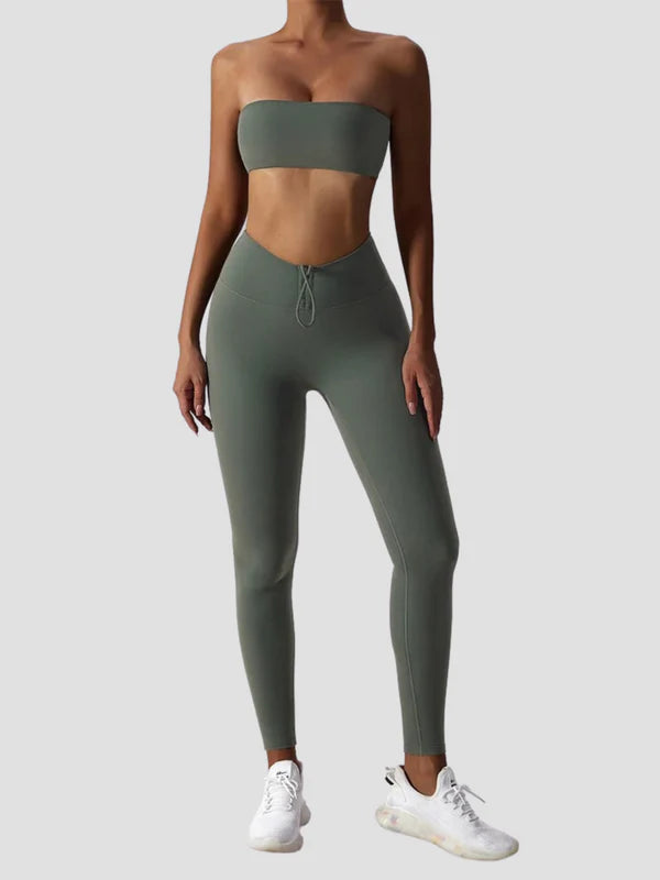 Ensemble Top Et Legging Sans Couture Zoé