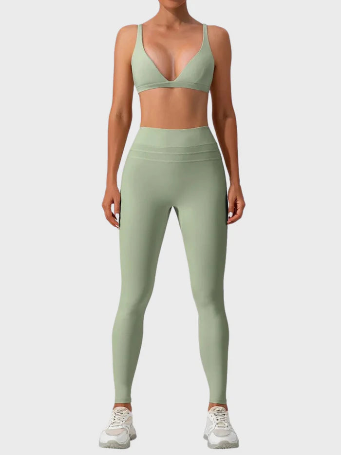 Ensemble Top Et Legging Sculptant Léa