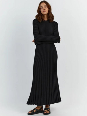 Robe Midi En Maille Veneza