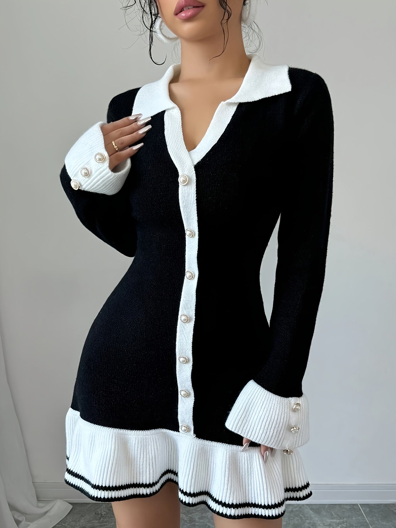 Robe Courte Manches Longues Giulietta