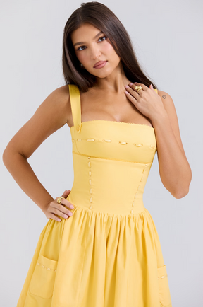 Robe Midi À Carreaux Amélie