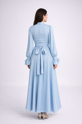 Robe midi à manches longues Louise
