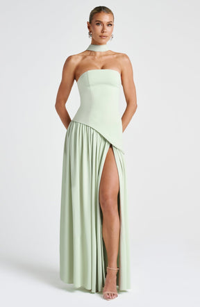 Robe Longue Sans Bretelles Mya