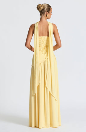 Robe Longue Sans Bretelles Mya