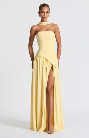 Robe Longue Sans Bretelles Mya