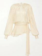 Robe Courte Asymétrique Volants Bela