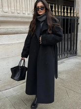 Manteau Léa – Long à Boutons