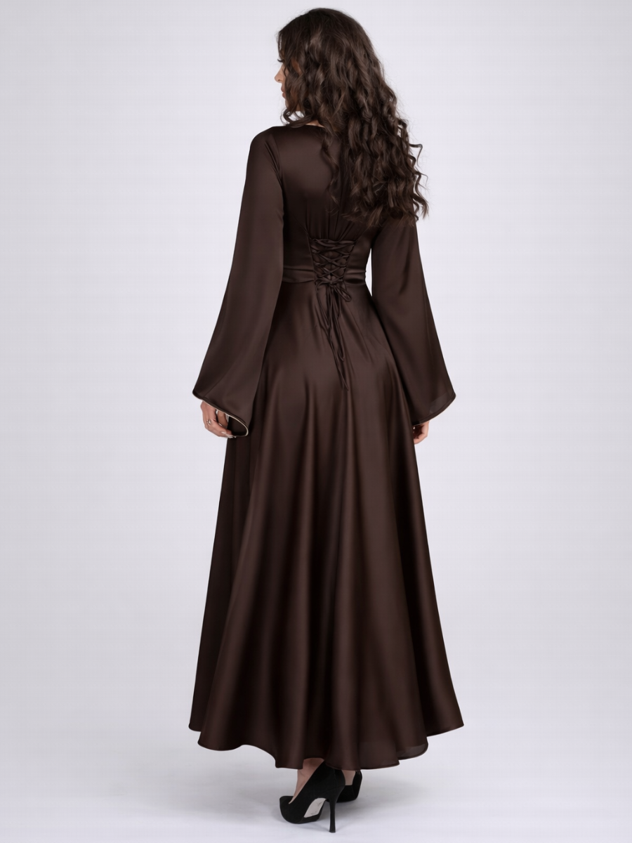 Robe Marianne – Longue à Manches Longues