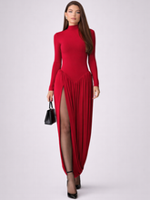 Robe Sophie – Manches Longues & Dos Nu