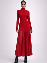 Robe midi à manches longues Adèle