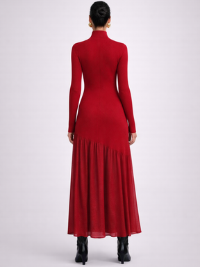 Robe midi à manches longues Adèle