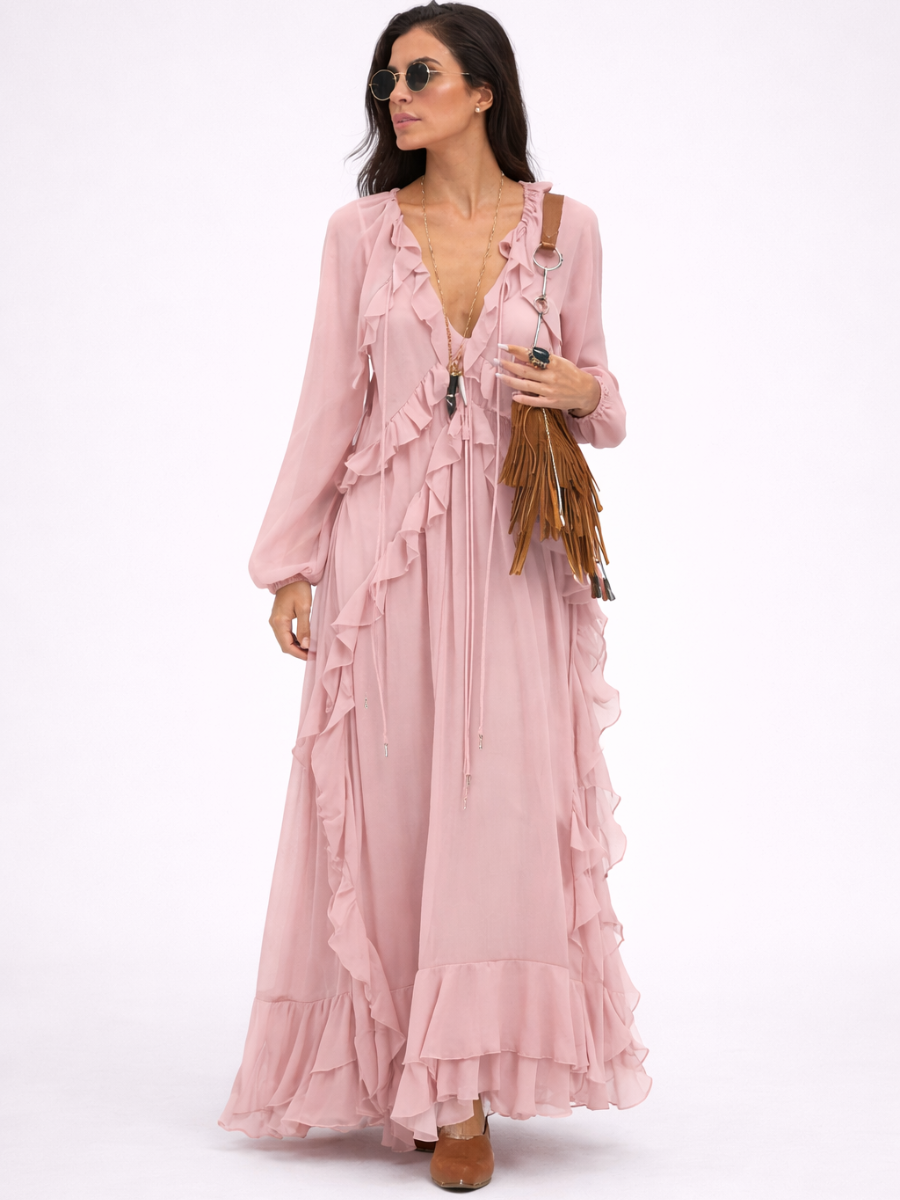 Robe Longue Boho Leticia