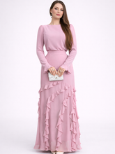 Robe Anabelle – Longue à Volants