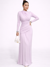 Robe Zoé – Longue, Manches Longues