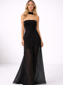 Robe Longue Asymétrique Valérie