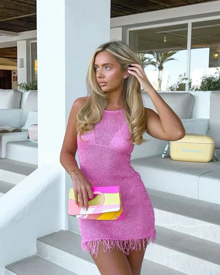 Robe Courte Scintillante Eliza