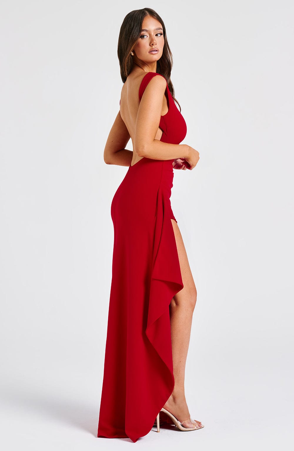 Robe Longue Fendue Noelia