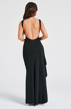 Robe Longue Fendue Noelia