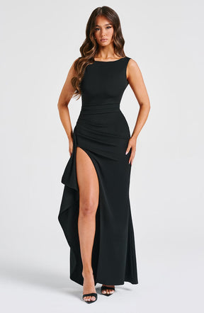 Robe Longue Fendue Noelia
