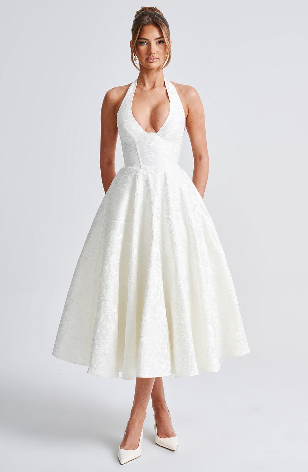Robe Midi Dos Nu Passione