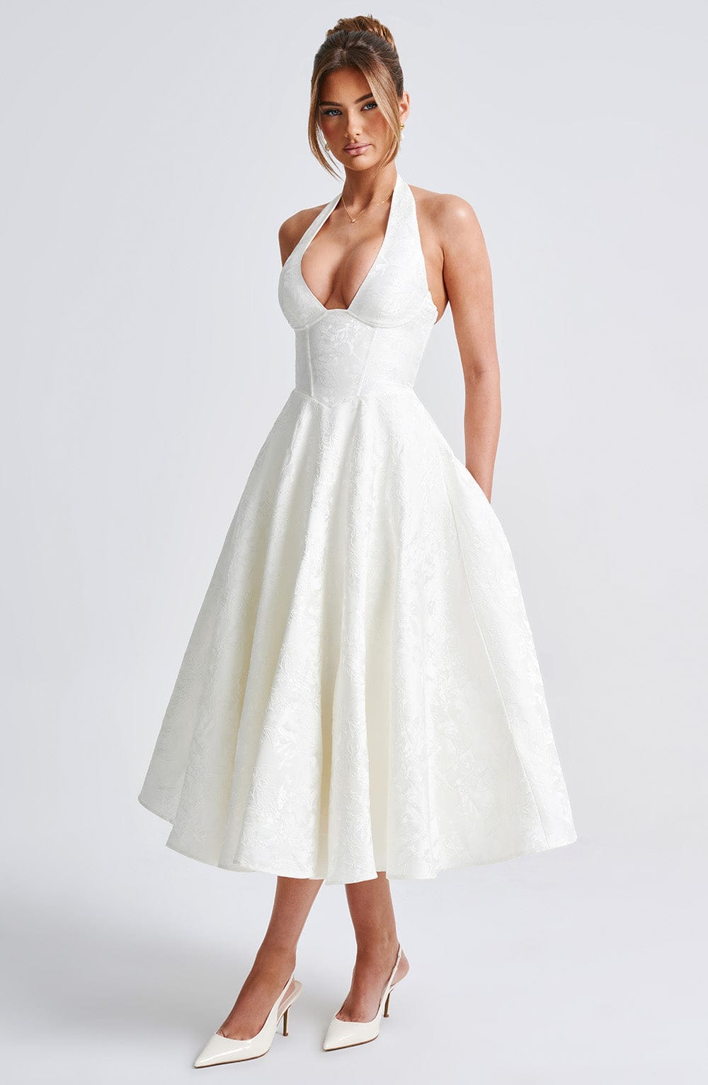 Robe Midi Dos Nu Passione