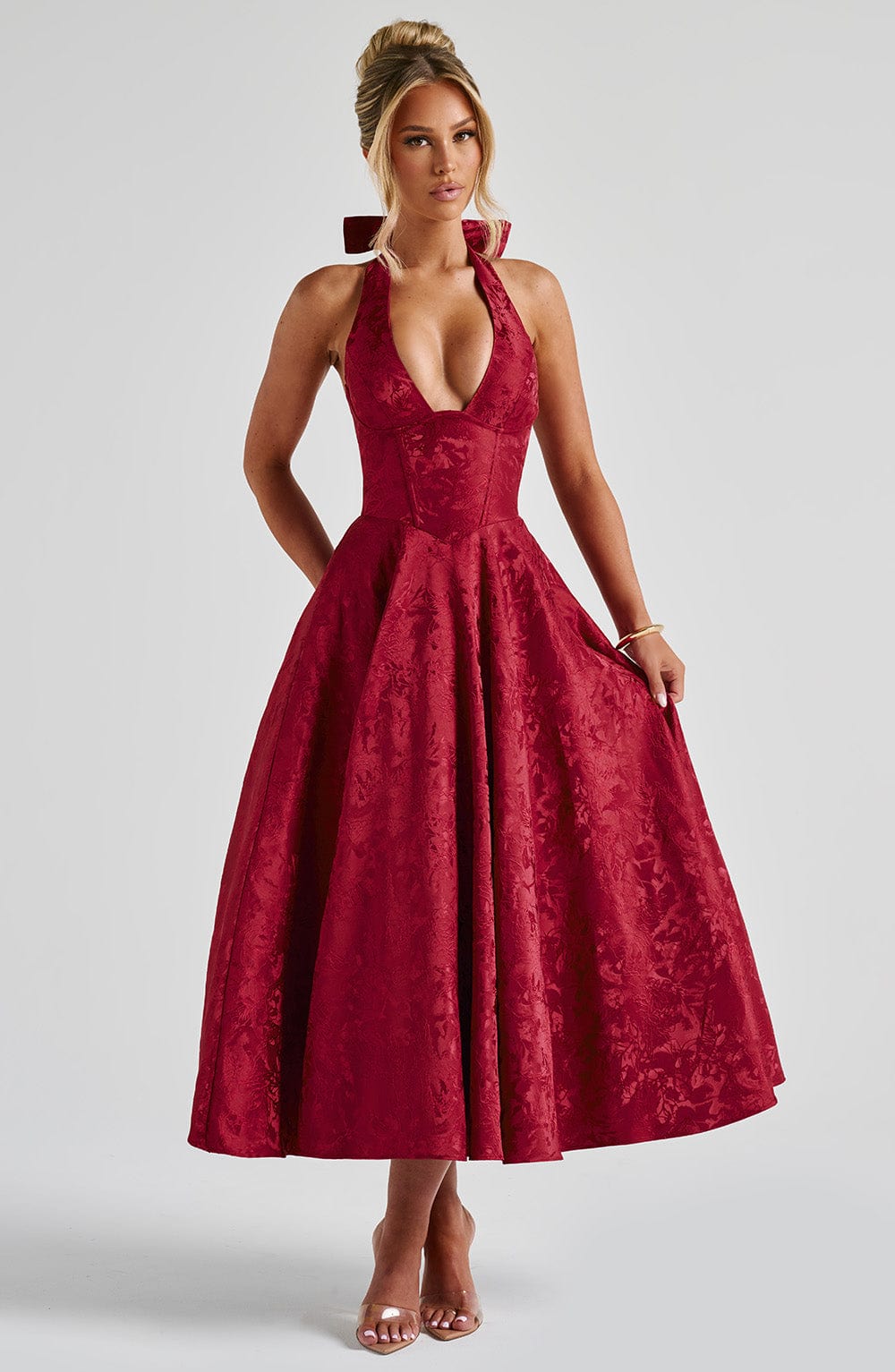 Robe Midi Dos Nu Passione