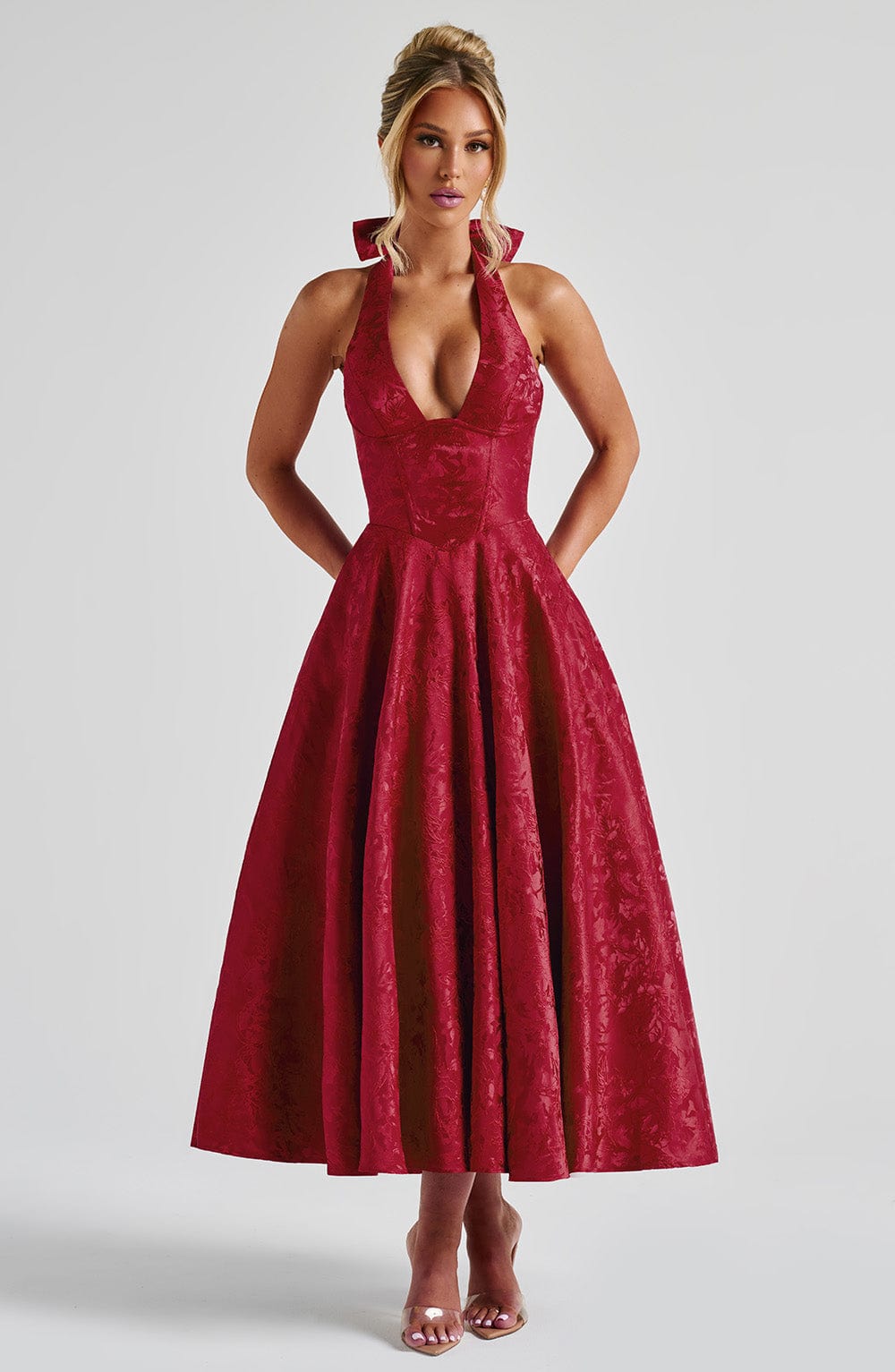 Robe Midi Dos Nu Passione