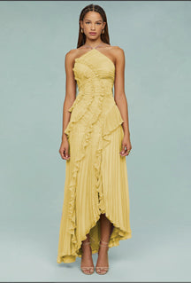 Robe asymétrique fluide Élodie