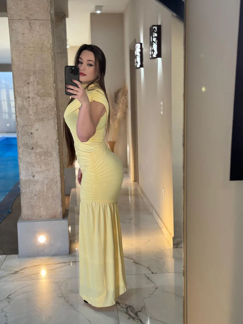 Robe Courte Asymétrique Lorena