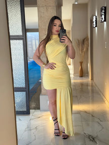 Robe Courte Asymétrique Lorena