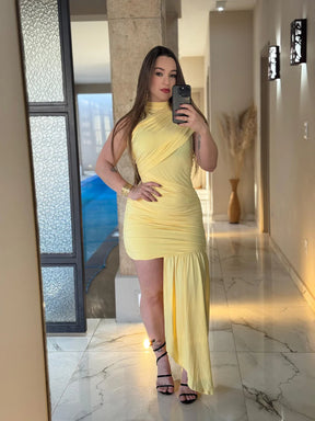 Robe Courte Asymétrique Lorena