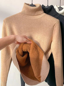 Pull Clarissa – En Laine à Col Montant