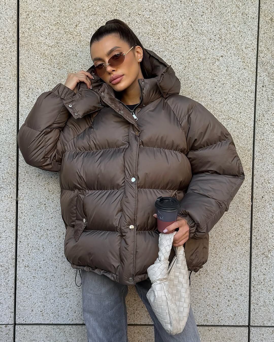 Doudoune à capuche Camille