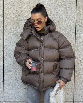 Doudoune à capuche Camille