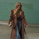 Manteau Lucie – Long à Boutons