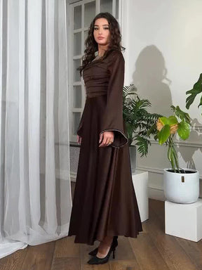 Robe Marianne – Longue à Manches Longues