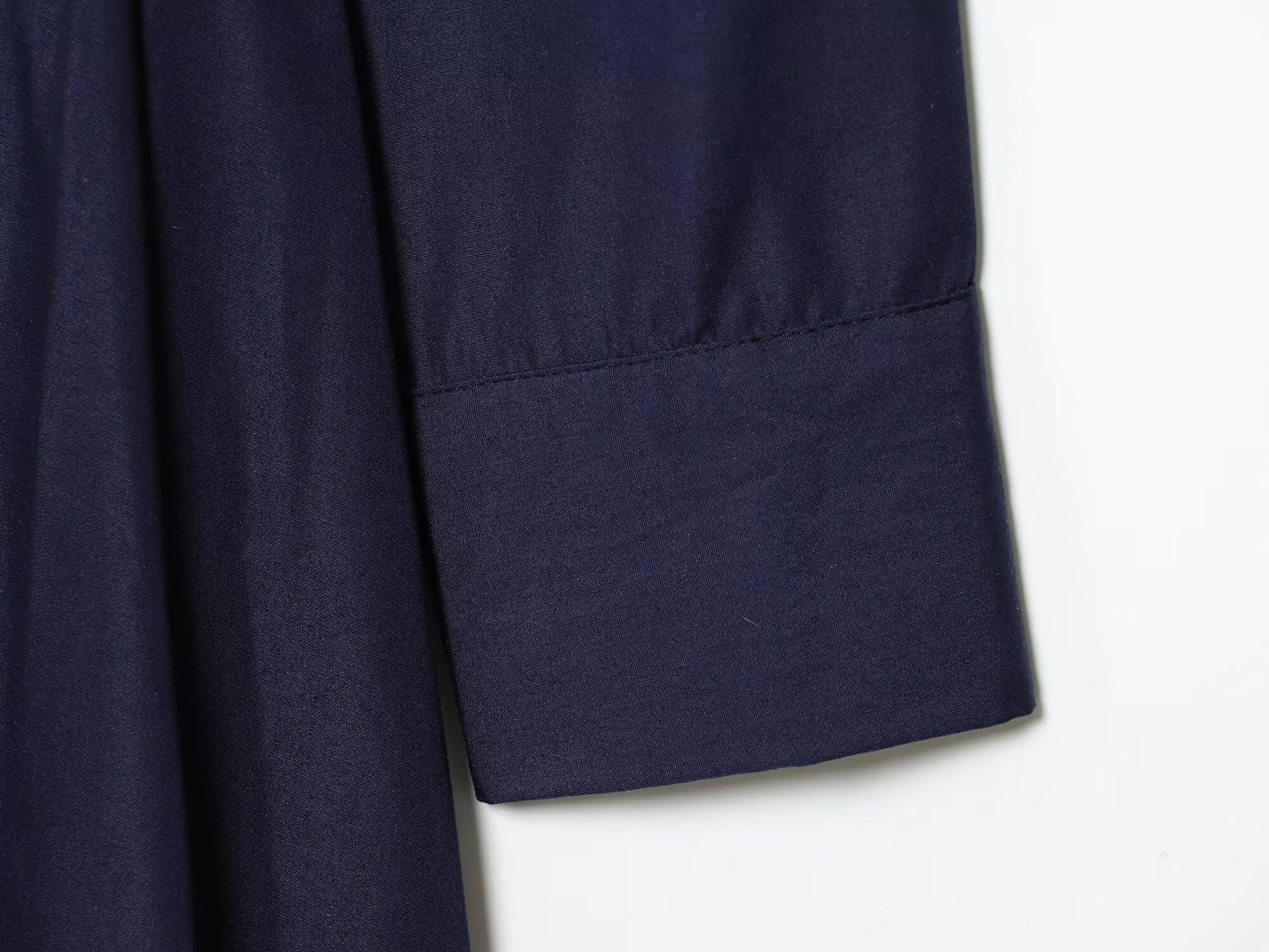Robe chemise midi Sylvie à manches longues