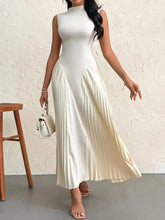 Robe Midi Plissée Auren