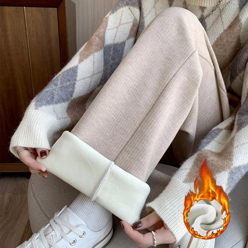 Pantalon Liliane – Thermique Doublé Polaire