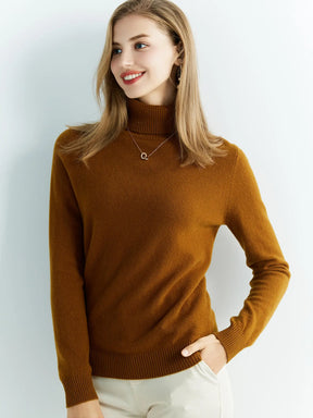 Pull Clarissa – En Laine à Col Montant