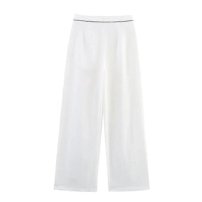 Ensemble Isabelle – Chemisier & Pantalon Large
