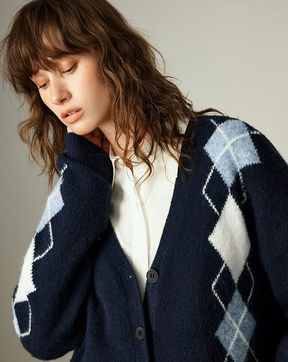 Manteau en laine à boutons Catherine