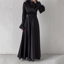 Robe midi à manches longues Louise