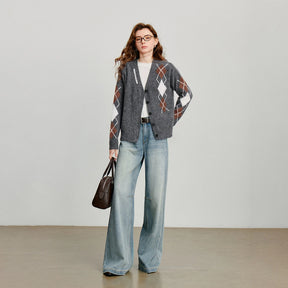 Manteau en laine à boutons Catherine