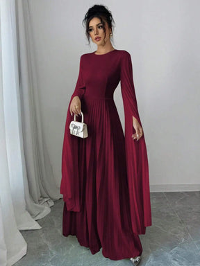 Robe longue à manches longues Delphine