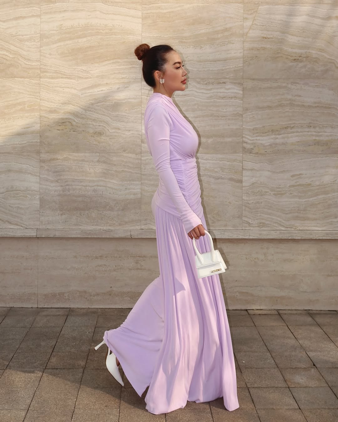 Robe Zoé – Longue, Manches Longues