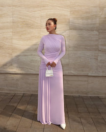 Robe Zoé – Longue, Manches Longues