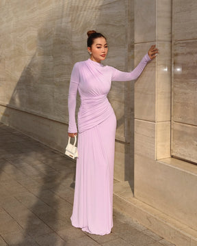 Robe Zoé – Longue, Manches Longues