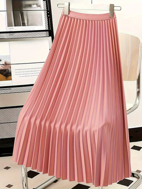 Jupe Ariane – Midi Plissée