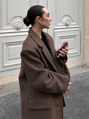 Pardessus Brun Sophie